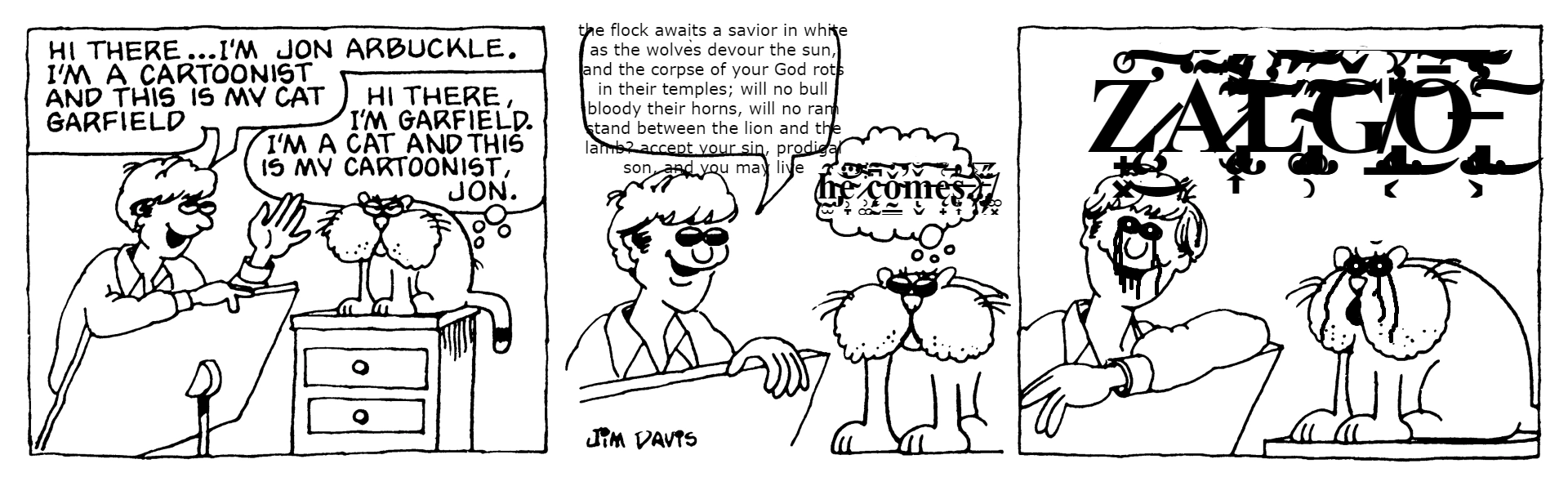 A meme containing Glitch text